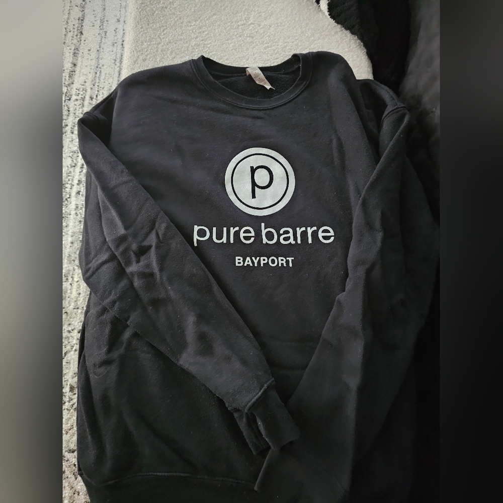 Pure Barre Black Sweatshirt